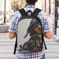 thumbnail image 5 of Fuzoiu Fantasy Wizard Dog Art Print 17in Student Backpack,School Backpack,Causal Daypack,Bookbag For Boys Girls College Students-One Size, 5 of 6