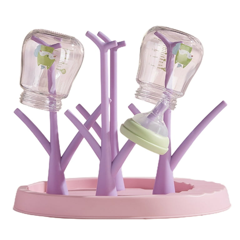 baby bottle drying rack storage pump