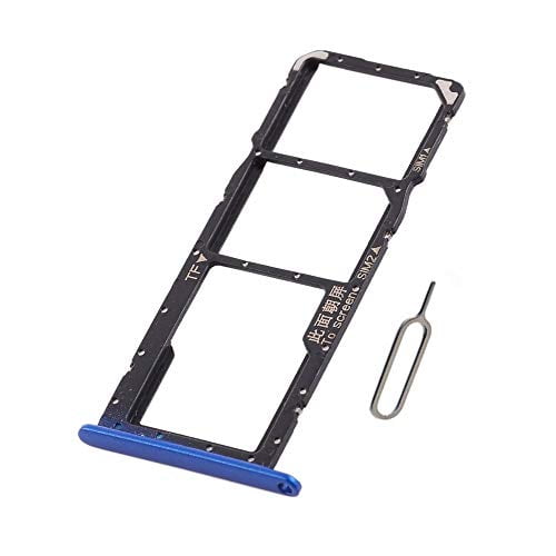 Dual Nano Sim Card Tray Micro Sd Card Holder Slot Replacement For Huawei Honor 8x Jsn L11 Jsn L21 Jsn L22 Jsn L23 Honor View 10 Lite Blue Walmart Com Walmart Com