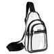 thumbnail image 4 of Bolso bandolera pequeño transparente, bolso de mano transparente, bolso de pecho transparente, bolso cruzado portátil para viajes, 4 of 6