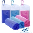 thumbnail image 1 of Serviette Rafraîchissante, Serviettes de Sport en Microfibre pour le Entraînement Physique, Serviettes Rafraîchissantes pour le Cou et le Visage, Serviette Froide Super Absorbante pour le Camping, la Randonnée, le Gym, le Entraînement Physique, le Yoga, l'Entraînement, 1 of 6