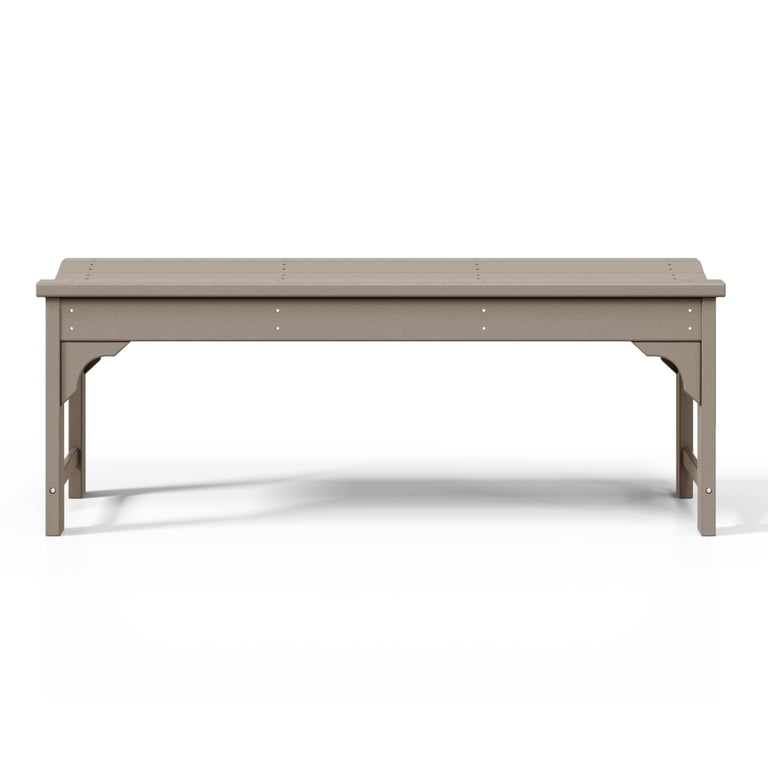 WestinTrends Malibu 46" Backless Outdoor Garden Bench photo 8