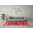 thumbnail image 3 of Ahgly Company Indoor Rectangle Oriental Red Industrial Area Rugs, 2' x 4', 3 of 4