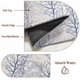 thumbnail image 5 of Abstract Blue Large Area Rugs 5x8 ft Tree Branch Pattern Washable Rug Non Slip Indoor Carpet Absorbent Floor Mat for Living Room Bedroom Dining Room, 5 of 9
