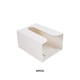 thumbnail image 4 of Injueey Dispensador de papel higiénico para oficina en casa, sala de estar, cocina, baño, papel montado en la pared, soporte para pañuelos, Almacenamiento y organización del hogar Blanco, 4 of 6
