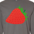 thumbnail image 4 of Inktastic Strawberry Fruit Long Sleeve T-Shirt, 4 of 5