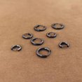 thumbnail image 4 of Women Small Black Huggie Hoop Earrings, Hypoallergenic Classic Plain Hoops 8mm, Everyday Jewelry, 4 of 4