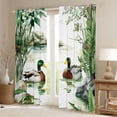 thumbnail image 2 of Castle Fairy Mallard Duck Blackout Curtains Set of 2 (52x84 Each),Animal Window Curtains, 2 of 6