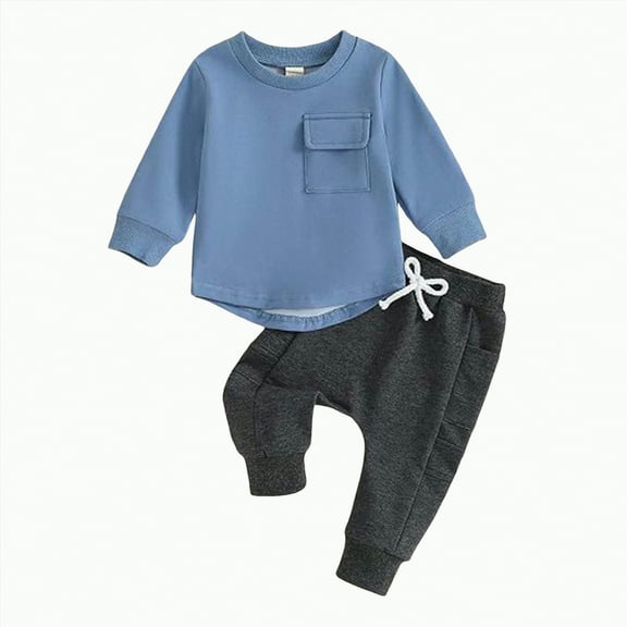 Futezty Toddler Boys Girls Clothes Fall Winter Outfit Sets, Baby Boy Girl Outfits 12 18 24 Months 2T 3T 4T 2PCS