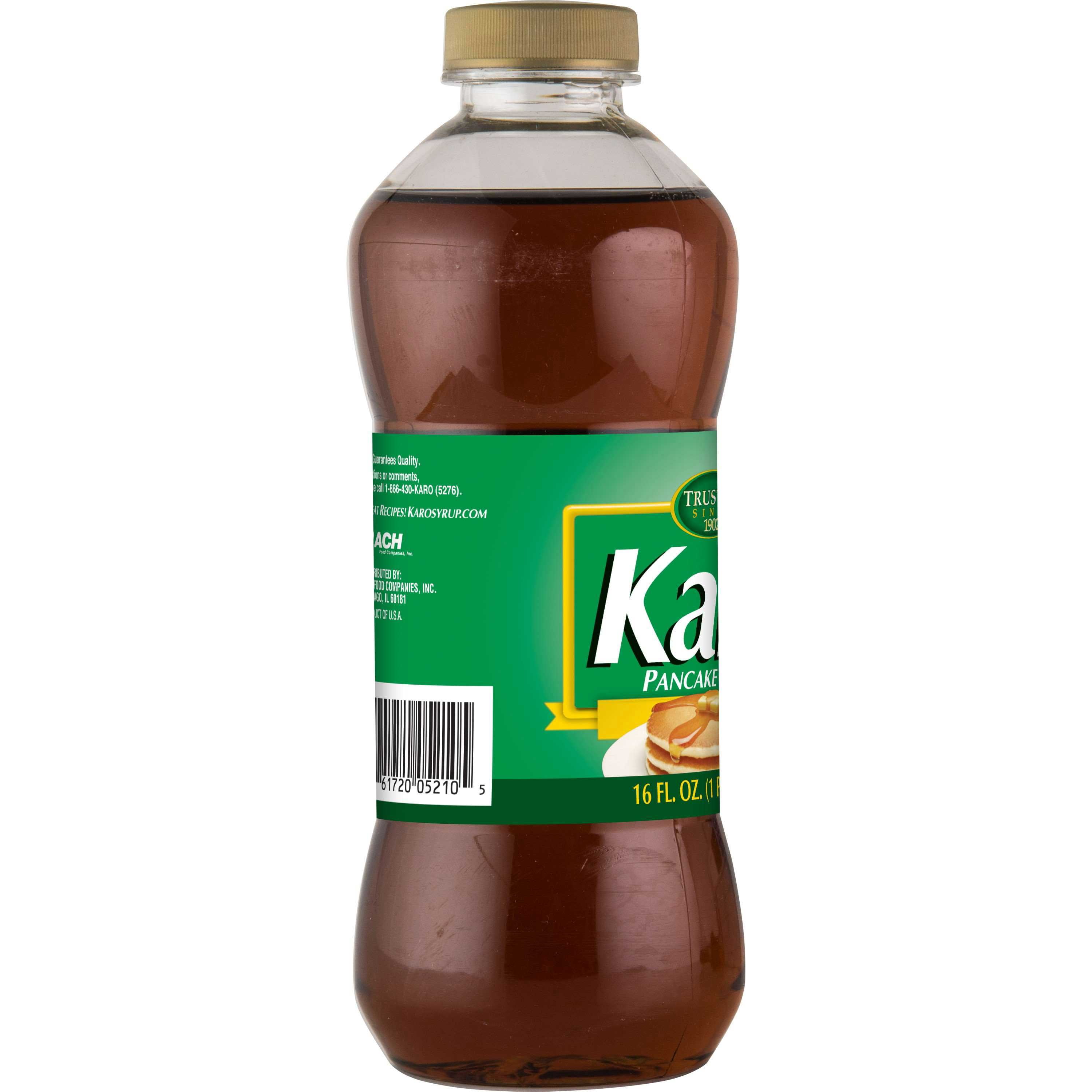 Karo Pancake Syrup, Easy Squeeze, Smooth, 16 fl oz, Shelf Stable, Plastic Bottle