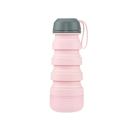 

Foldable Folding Water Cup Portable Silicone Milk Handcup Sports Cup with Rope Travel Water Cup Silicone Coffee Handcup for Sports