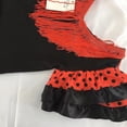 thumbnail image 5 of Vestido para niñas, hermoso disfraz de bailarina de Flamenco español, traje de baile para actuaciones de abril de Sevilla para niños, 5 of 5