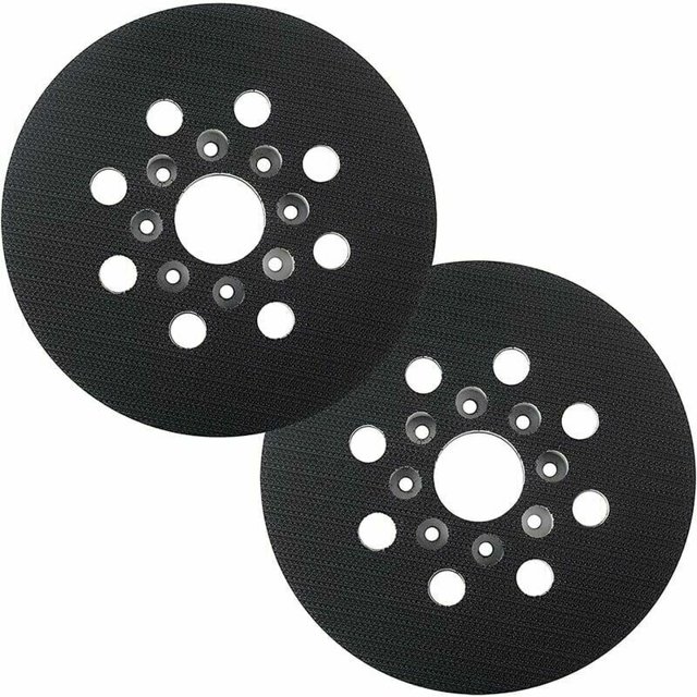 Almohadilla de lijado A-125 mm Compatible con Bos-ch PEX 220 A,GEX 125-1 AE,PEX 220 AE, Skil 7402/7490,2 piezas