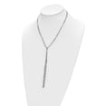 thumbnail image 2 of Sterling Silver Polished Textured Fancy Necklace, 2 of 2