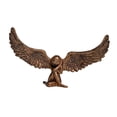thumbnail image 4 of Estatua de ángel, adorno artístico de resina, colección, regalo ideal, escultura creativa, figura de ángel para sala de estar, mesa y jardín. Bronce, 4 of 8