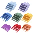 thumbnail image 3 of 8PCS/Set Multi-color Guide Limit Comb Trimmer Kit Hair Trimmer Clipper Comb Guard Attachment 3-25mm Universal Hair Salon Tool, 3 of 6