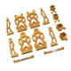 thumbnail image 1 of Juego de Piezas de Repuesto para Brazo Oscilante Delantero Y Trasero RC, Piezas de Repuesto Duraderas para Modelo de Vehículo RC para 16106 16201 1610 Oro, 1 of 7
