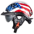 thumbnail image 1 of Medio casco de moto VCOROS VHF04 DOT Quick Release, 1 of 8