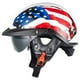 thumbnail image 1 of Medio casco de moto VCOROS VHF04 DOT Quick Release, 1 of 8