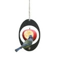 thumbnail image 2 of Cheer.US Hummingbird Fruit Feeder, Outdoor Metal Hummingbird Bird Feeder Hanging, Small Creative Suspended Fruit Bird Feeder, for Garden Yard Decoration Outside Garden-5.91"x3.94’’, 2 of 7