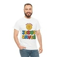 thumbnail image 4 of DJH Apparel | Mario Jumps, Jesus Saves Christian Unisex T-shirt, 4 of 5