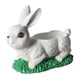thumbnail image 4 of Estatuas de conejo de Pascua, maceta decorativa para flores, macetas para fiestas blanco, 4 of 8