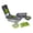 Green, variant on Riousery Multifunctional 12-in-1 Mandoline Slicer Kitchen Vegetable Chopper Dicer Fruit Peeler Green 12.68 inches / 32.2 cm