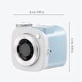 thumbnail image 3 of Sentmoon Mini Fan Handheld Fan Portable Handheld Fan Powerful Mini Fan for Travel Outdoor Camping Home Makeup Commuting, 3 of 6