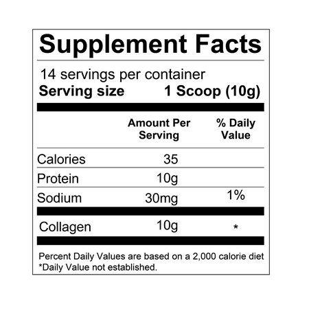Tone It Up Marine Collagen Powder, 10g Protein, 14 Servings
