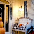 thumbnail image 2 of SEANATIVE Halloween Bats Windsocks Outdoor Handing 40 Inch Windsock Hippie Mushroom Outdoor Hanging Decorations Garden for Front Door Yard Porch Patio Lawn Party Decor, 2 of 7