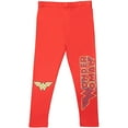 thumbnail image 2 of DC Comics Justice League Wonder Woman Supergirl Batgirl Little Girls 4 Pack Pants Toddler to Big Kid, 2 of 5