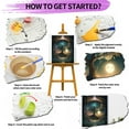 thumbnail image 3 of Paint by Numbers Kit for Adults Beginner, Tree Moon Easy DIY Oil Painting Kits Home Wall Decor 16x20 Inch (Without Frame),Tree, 3 of 8
