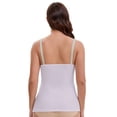 thumbnail image 2 of DARING DIVA Women's Crisscross Nursing Lace Trim Maternity Camisole Tank Tops M Purple, 2 of 6