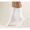 thumbnail image 2 of 3 6 12 Pairs Mens White Sports Athletic Work Crew Cotton Socks Size 9-11 10-13, 2 of 4