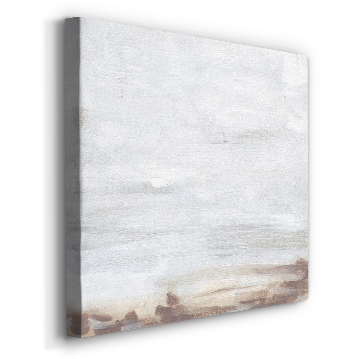 Wexford Home Neutral Breakers II-Premium Gallery Wrapped Canvas, 10" x 10" - Ready to Hang
