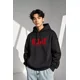 thumbnail image 5 of Sudadera Con Capucha Estampada, Cálida Y Desenfadada, 5 of 8