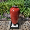 thumbnail image 2 of Red Bubbling Fountain With Base, 2 of 2