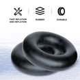 thumbnail image 4 of Minkissy 1Pack Towable Snow Tube for Sledding Inflatable Round Shape Winter Use, 4 of 5