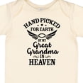 thumbnail image 4 of Inktastic Handpicked for Earth by My Great Grandma in Heaven Boys or Girls Baby Bodysuit, 4 of 5