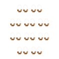 thumbnail image 3 of Jumpingount 1 par de pendientes en forma de U con estampado de leopardo, joyería de moda, recuerdos de fiesta, accesorios de mujer para chicas adolescentes, Type1 NO1 Jumpingount CBP234265, 3 of 6