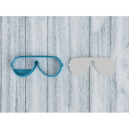 

Sunglasses Outline Cookie Cutter / Sugar Cookie / Fondant / Clay (1168)