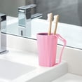 thumbnail image 5 of Soporte para cepillo de dientes, tazas de baño, vaso para cepillado de dientes, taza de enjuague para taza de baño reutilizable, 5 of 5
