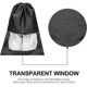 thumbnail image 3 of 12pcs Shoe Bags For Travel - Large Dustproof Drawstring Shoes Pouch Packing Organizers For Men & Wom, 3 of 5