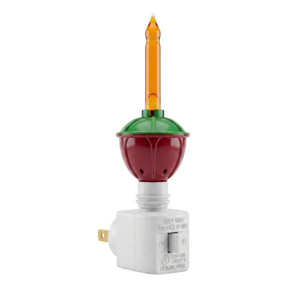 2026 Christmas Indoor Home Decor Vintage-style Christmas Night Light With Warm 5ml Dynamic Liquid Ambient Light