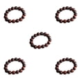 thumbnail image 3 of Minnieouse de cuentas de piedra natural roja - de ojo de tigre cómoda y única única Cuentas de oración Fácil de usar Ojo de tigre rojo 12MM Type2 NO2, 3 of 6
