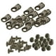 thumbnail image 2 of 20 ganchos para cordones de botas, hebillas con remaches para reparación, acampada, senderismo y escalada. Negro, 2 of 7