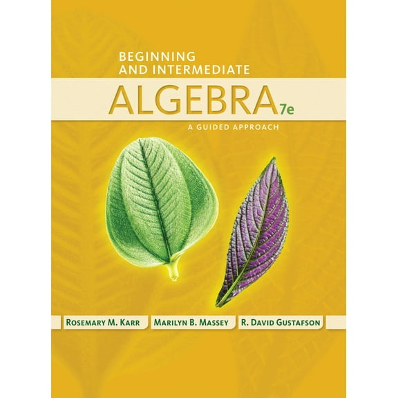 Pre-Owned Beginning and Intermediate Algebra: A Guided Approach (Hardcover) 143546253X 9781435462533