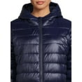 thumbnail image 6 of Swiss Tech Women's Hooded Mid Length Puffer Jacket, Sizes XS-3X, 6 of 6