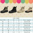 thumbnail image 4 of Bottes Martin Décontractées Rehaussées pour Femmes, Chaussures de Randonnée Confortables Antidérapantes, Chaussures de Randonnée Rétro Respirantes, 4 of 6