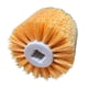 thumbnail image 5 of Cepillo abrasivo de pulido de grano 80, herramienta de esmerilado, rueda de trefilado versátil Amarillo, 5 of 9